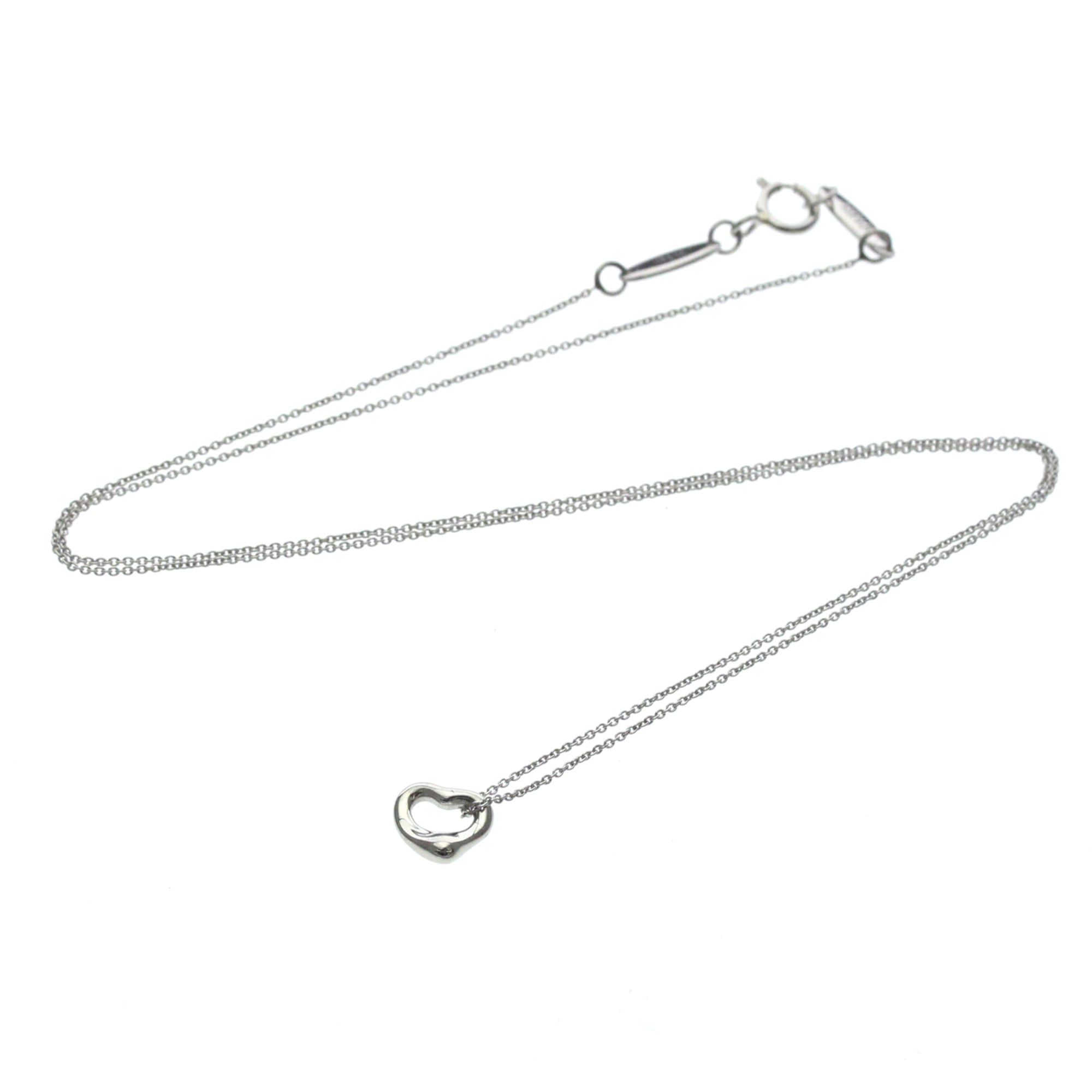 Tiffany Open Heart · Platinum