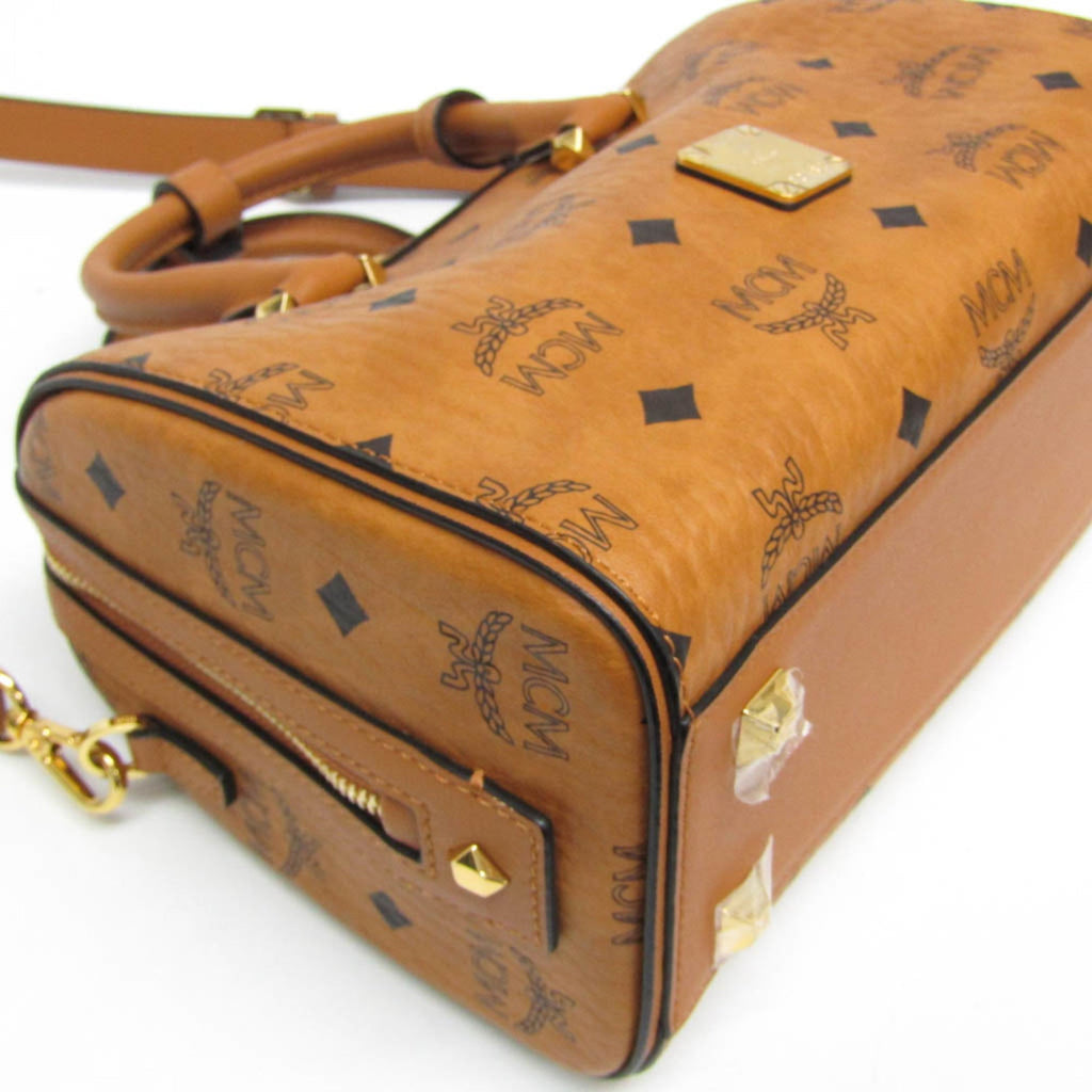 MCM Visetos Essential Boston · Coated Canvas