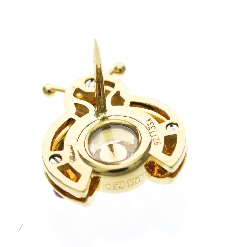 Chopard Ladybug · 18K Yellow Gold · Ruby