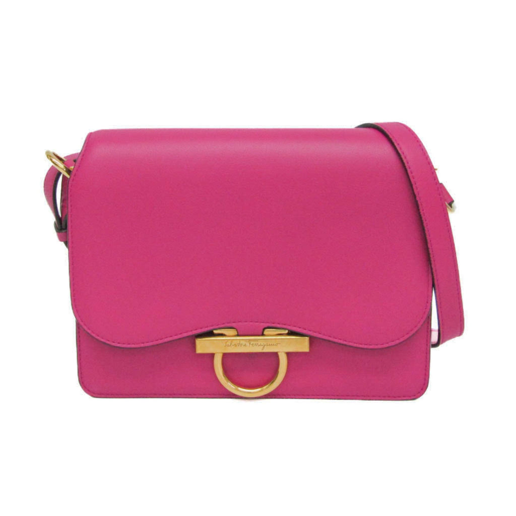 Salvatore Ferragamo Gancini · Lilac Leather