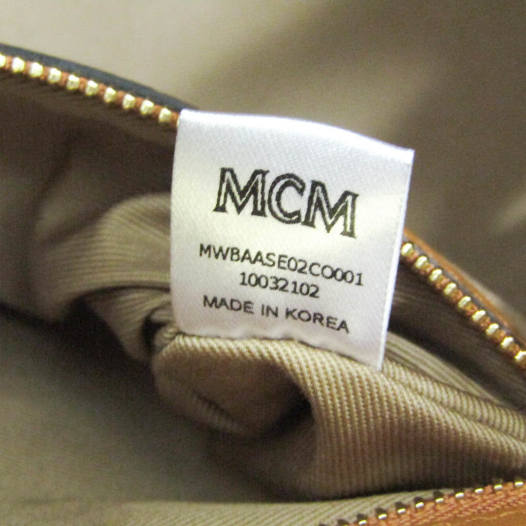 MCM Visetos Essential Boston · Coated Canvas