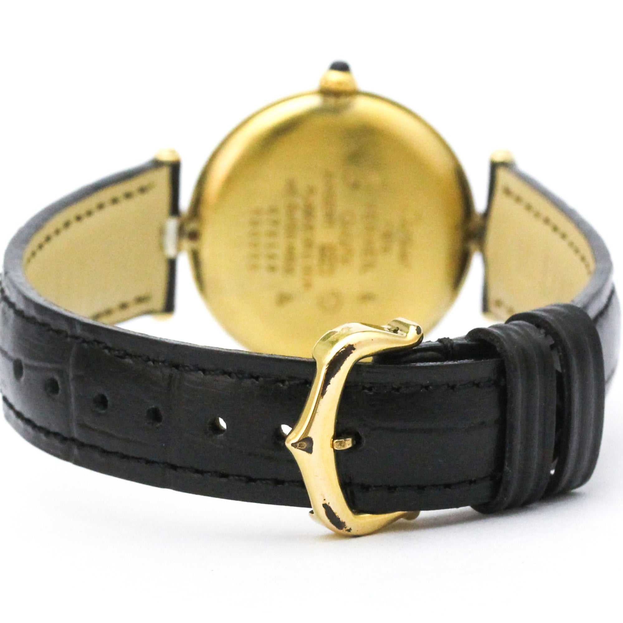 Cartier Must Vendome · Gold Plated · Quartz