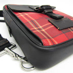 Coach Track Pack · Tartan Plaid · Leather