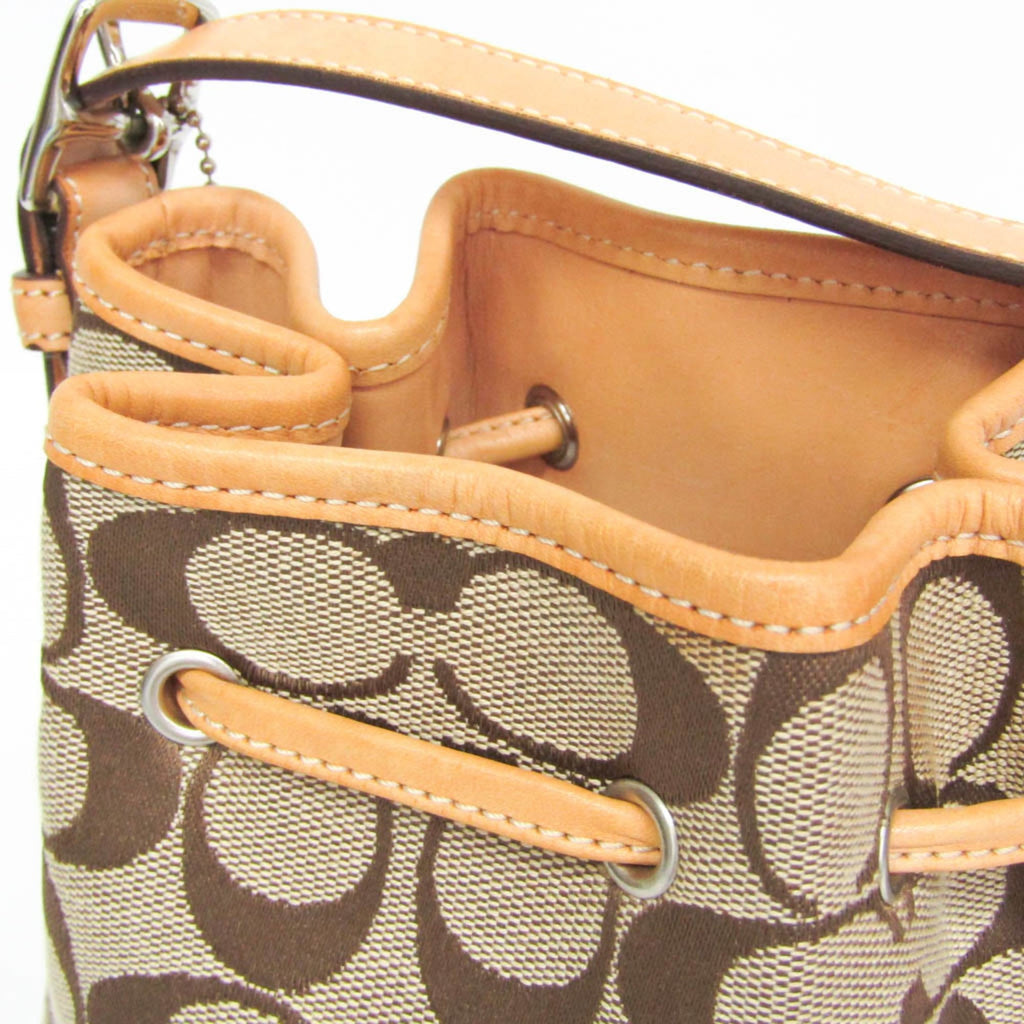 Coach Signature · Drawstring · Canvas