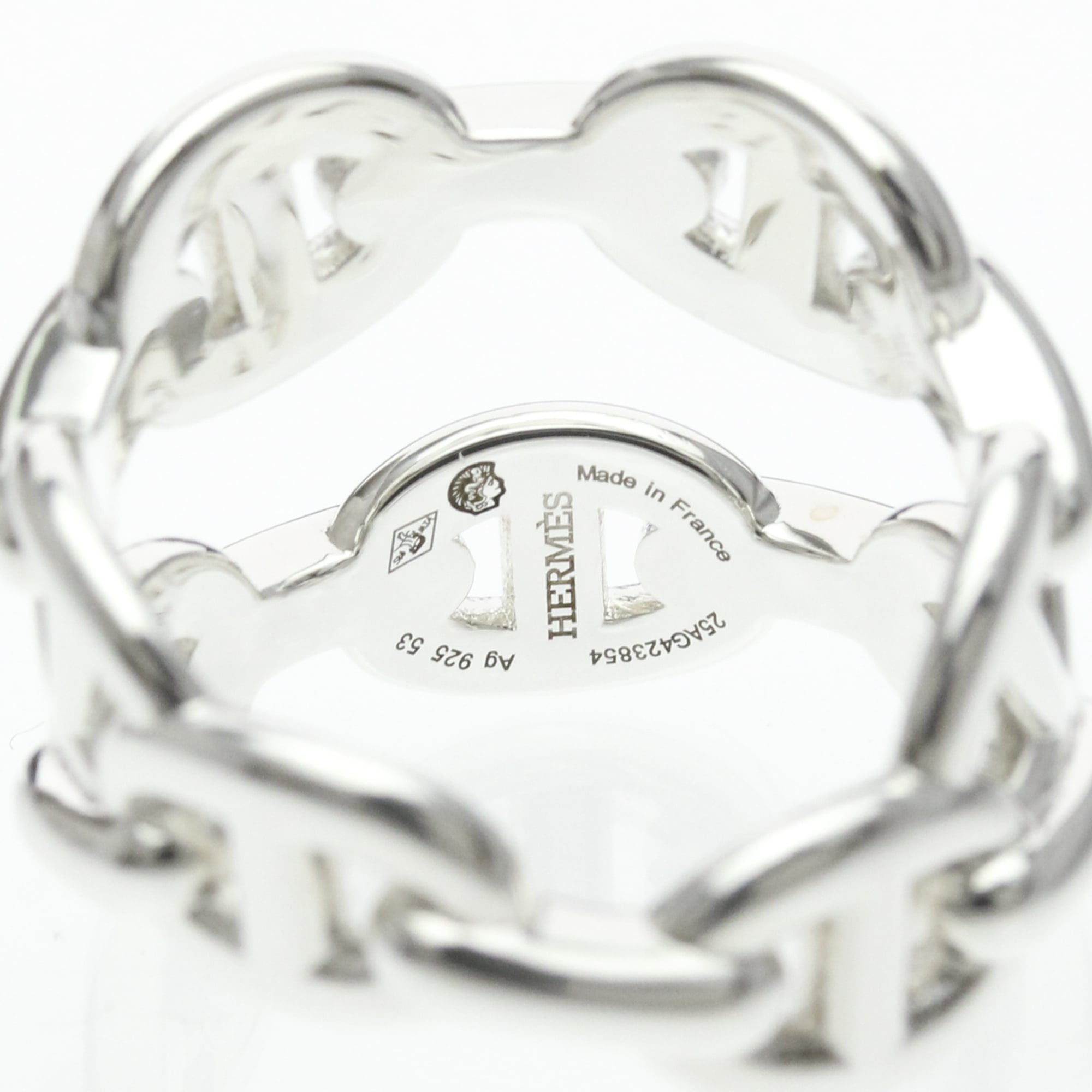 Hermès Chaine d'Ancre Enchainée · Silver 925