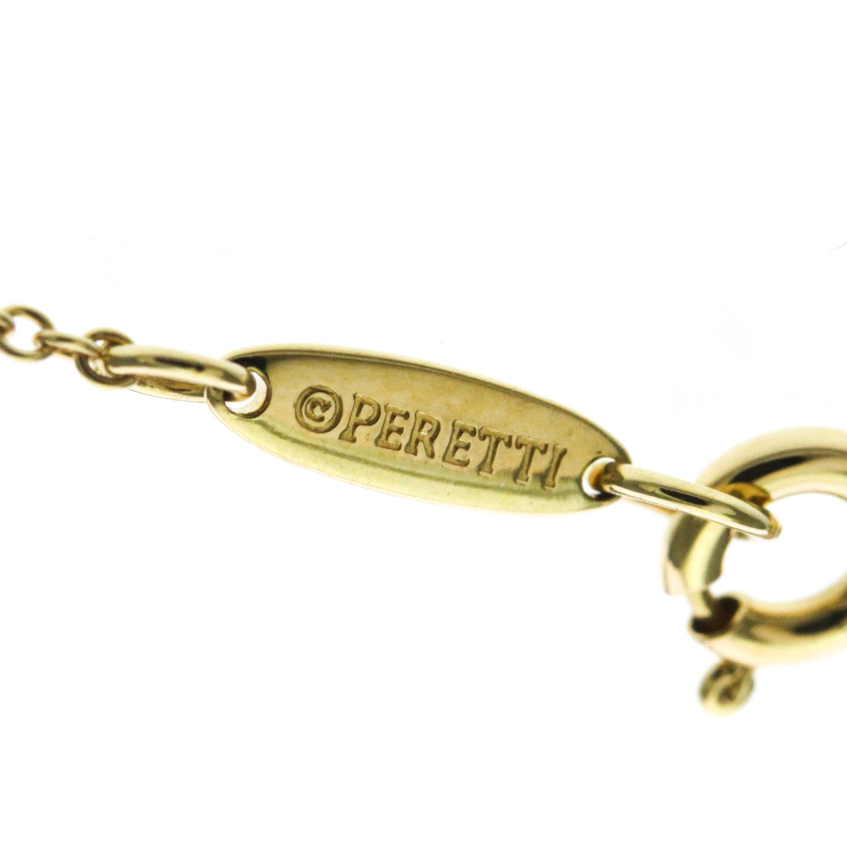 Tiffany Teardrop · 18K Yellow Gold