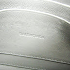 Balenciaga · Embossed Leather Shoulder Bag