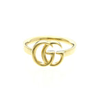 Gucci GG · 18K Yellow Gold Ring