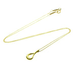 Tiffany Open Teardrop · 18K Yellow Gold