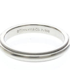 Tiffany Milgrain · Platinum