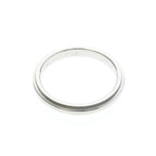 Tiffany Milgrain · Platinum
