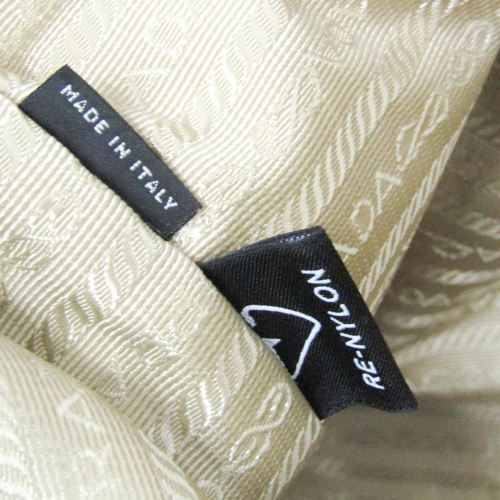 Prada Re-Nylon · Leather Trim Tote