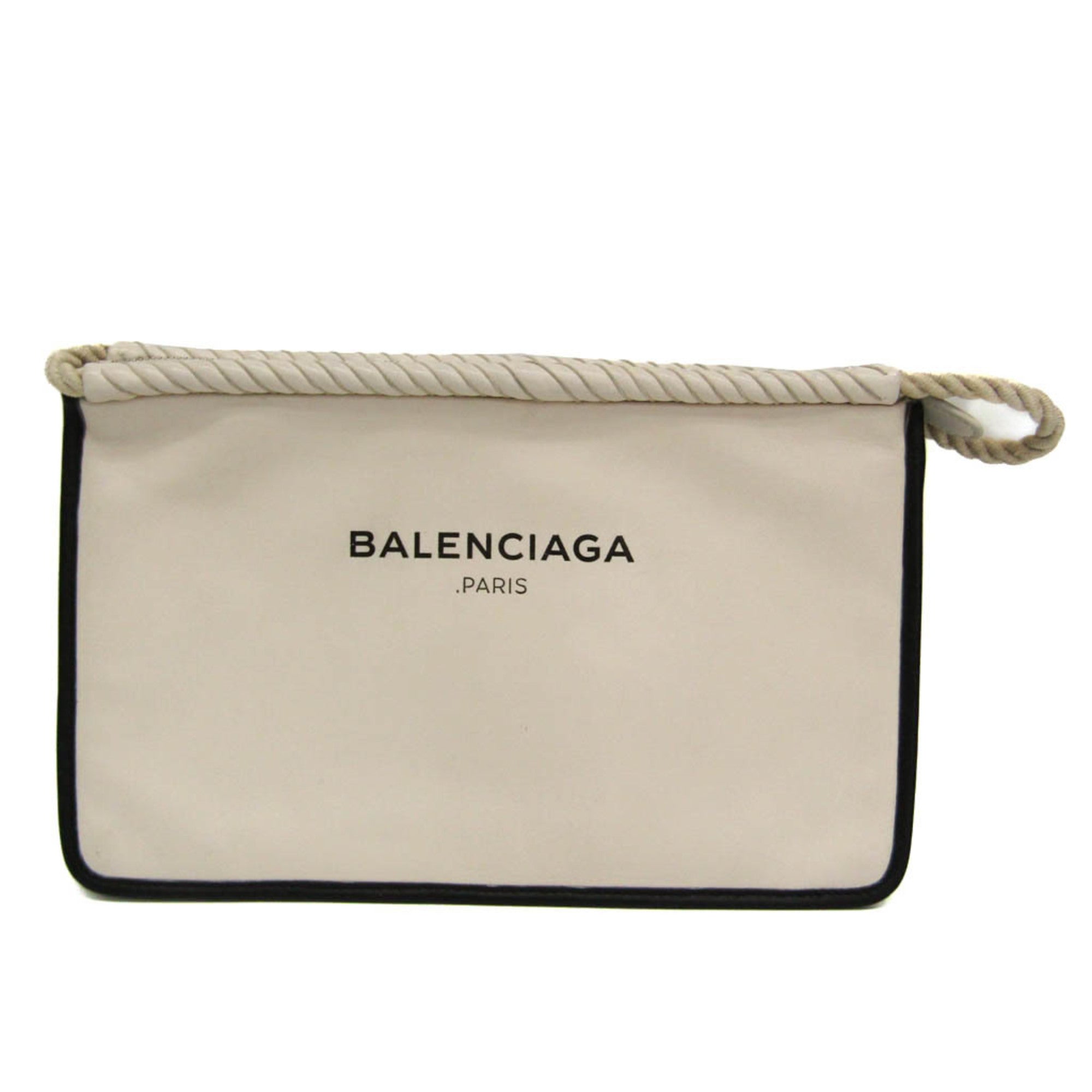 Balenciaga · Leather Clutch · Monochrome