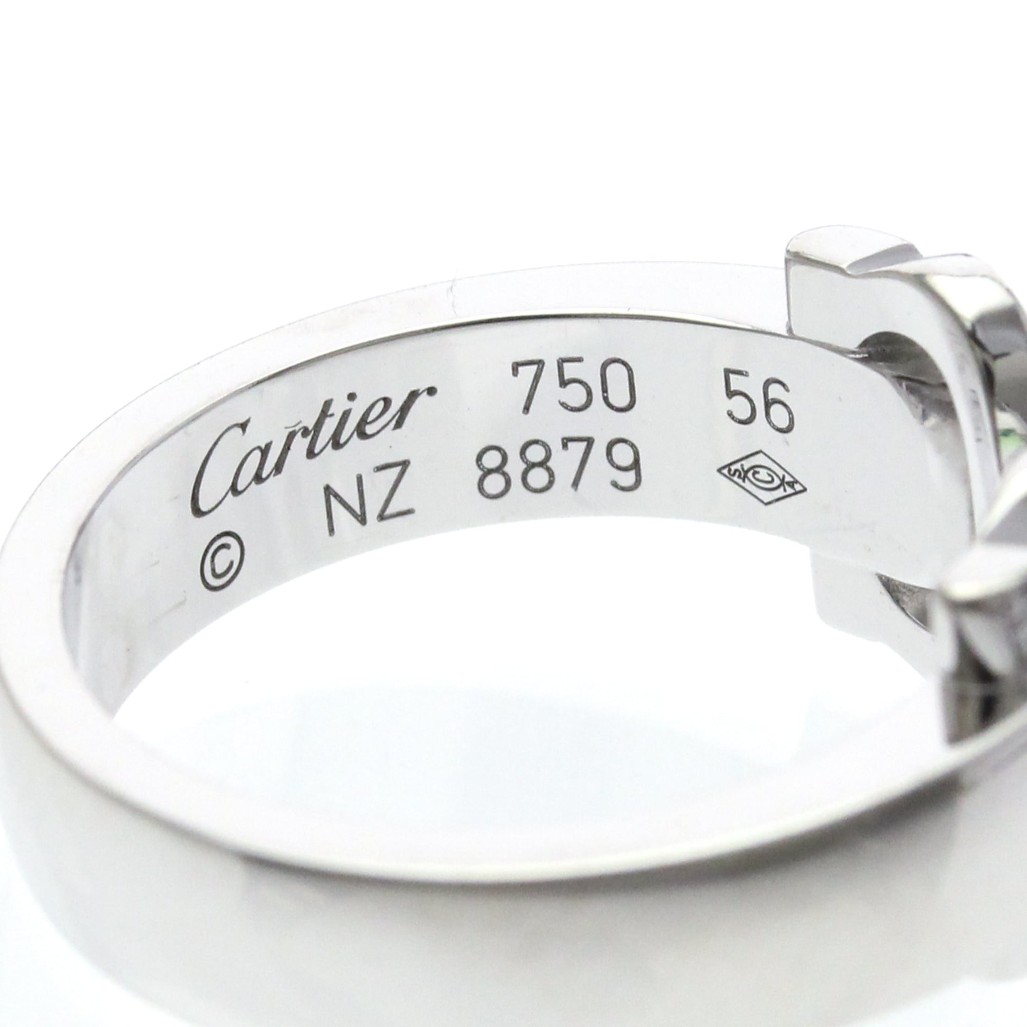 Cartier 2C Boucle · Diamond · 18K White Gold