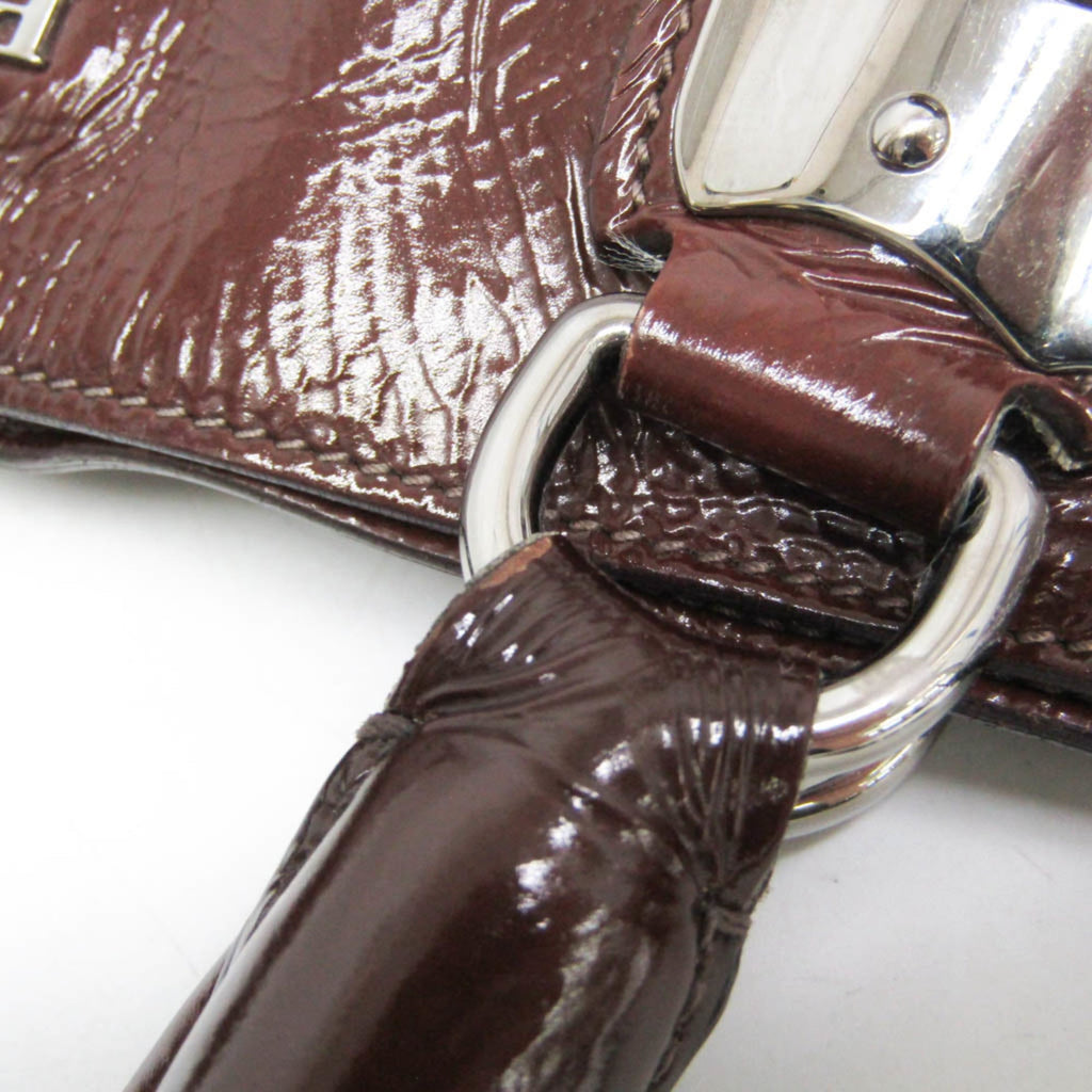 Prada Patent Leather · Metal Hardware