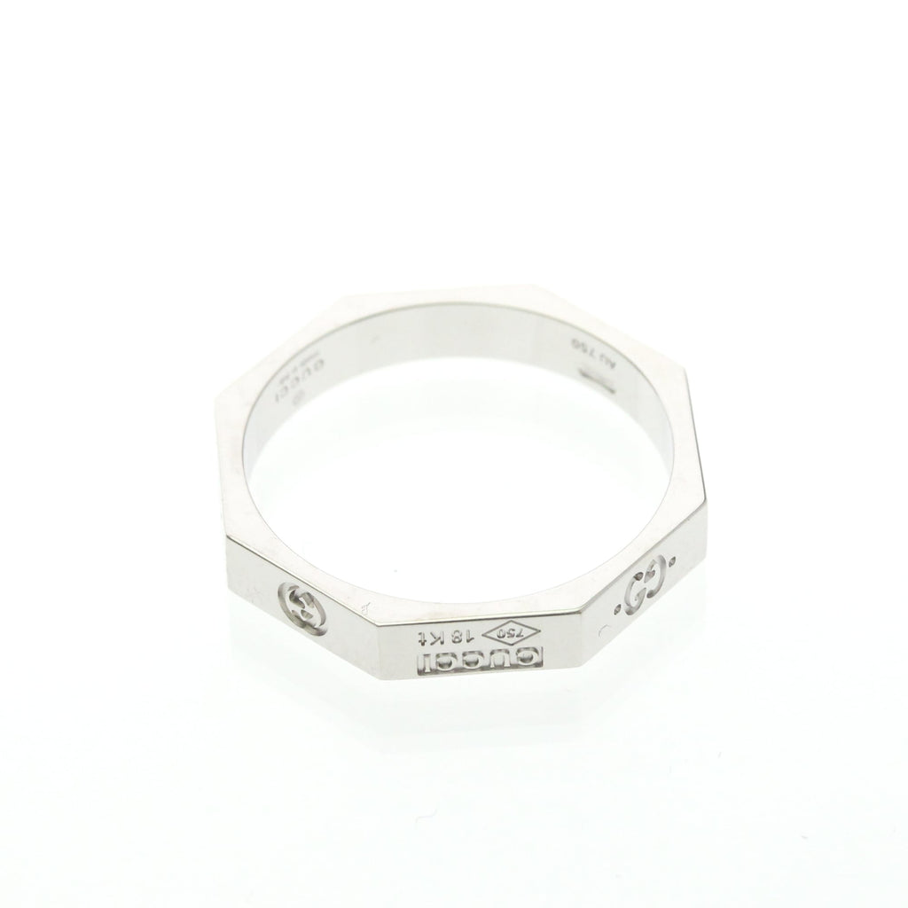 Gucci Octagonal Ring · 18K White Gold