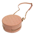 Chanel Matelassé Round As Earth · Leather