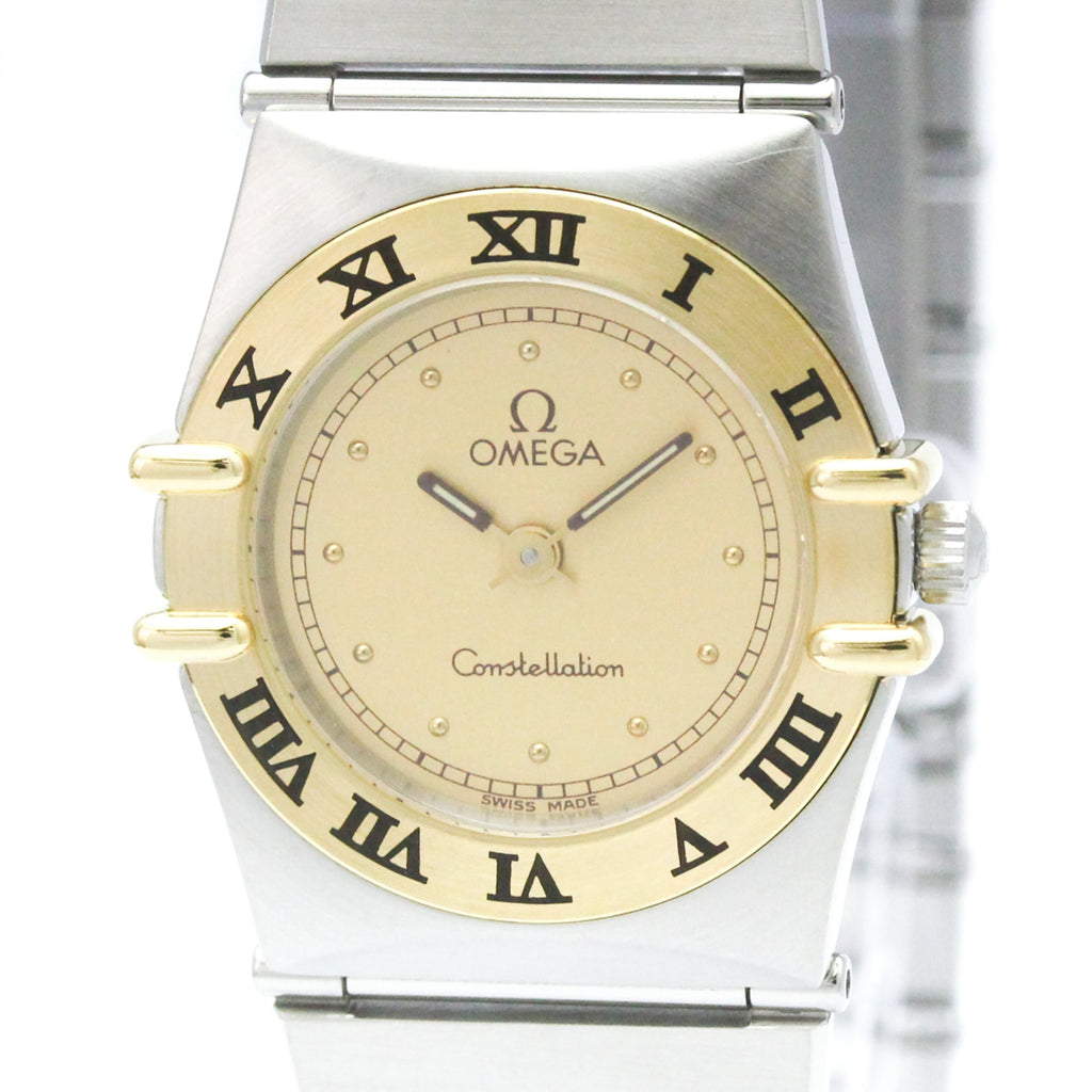 Omega Constellation · 18K Yellow Gold · Steel