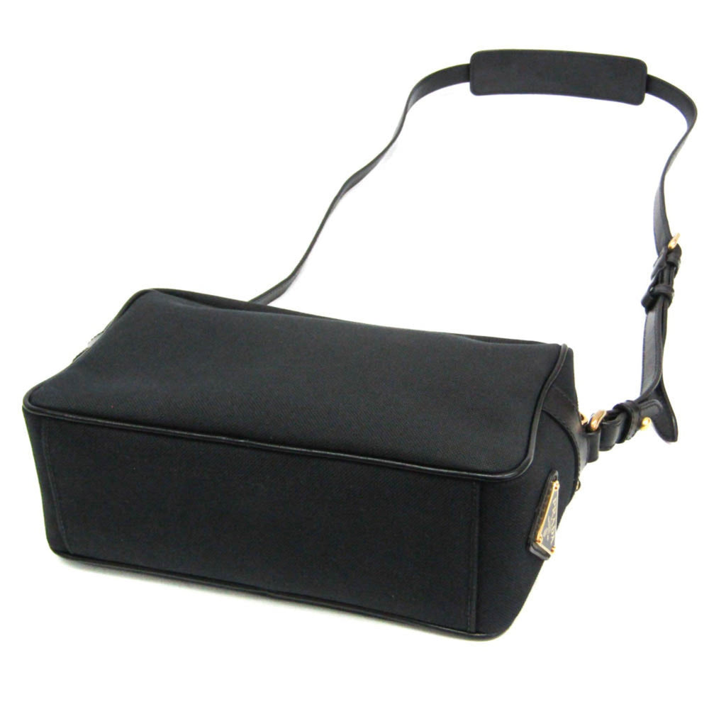 Prada Logo Jacquard · Leather