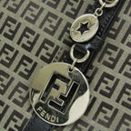 Fendi Zucchino · Canvas & Leather Tote
