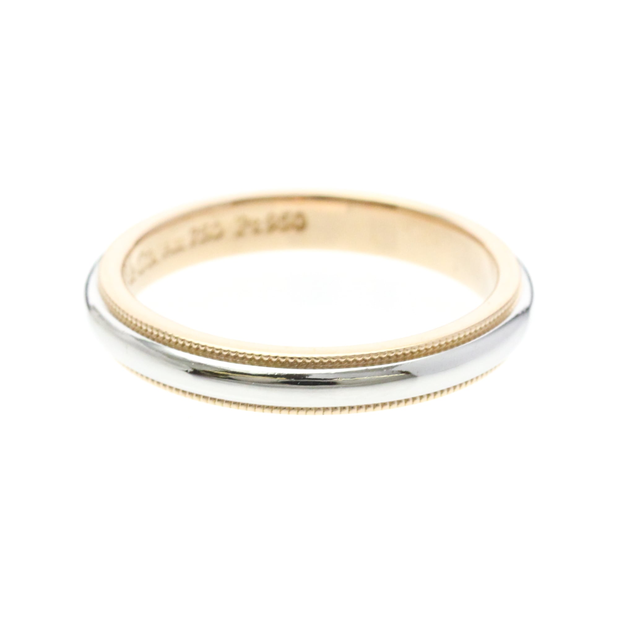 Tiffany Milgrain · Rose Gold & Platinum