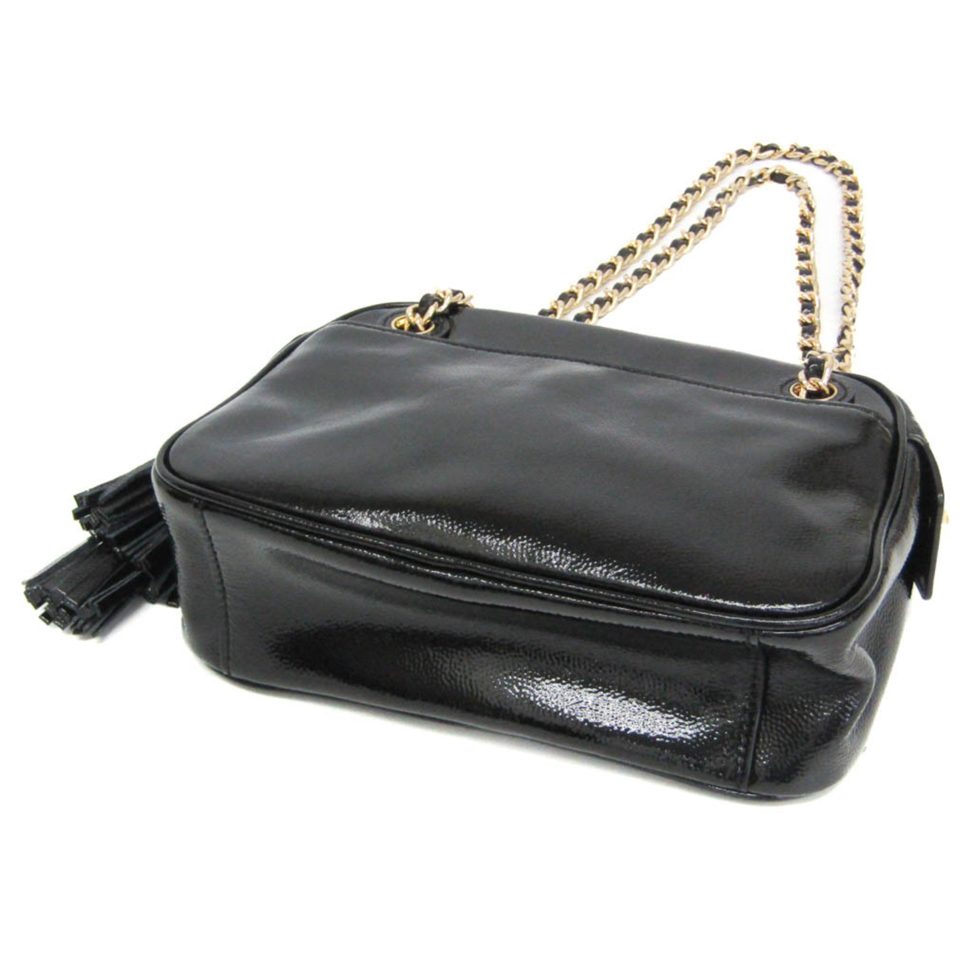 Tory Burch · Chain Shoulder · Enamel Leather