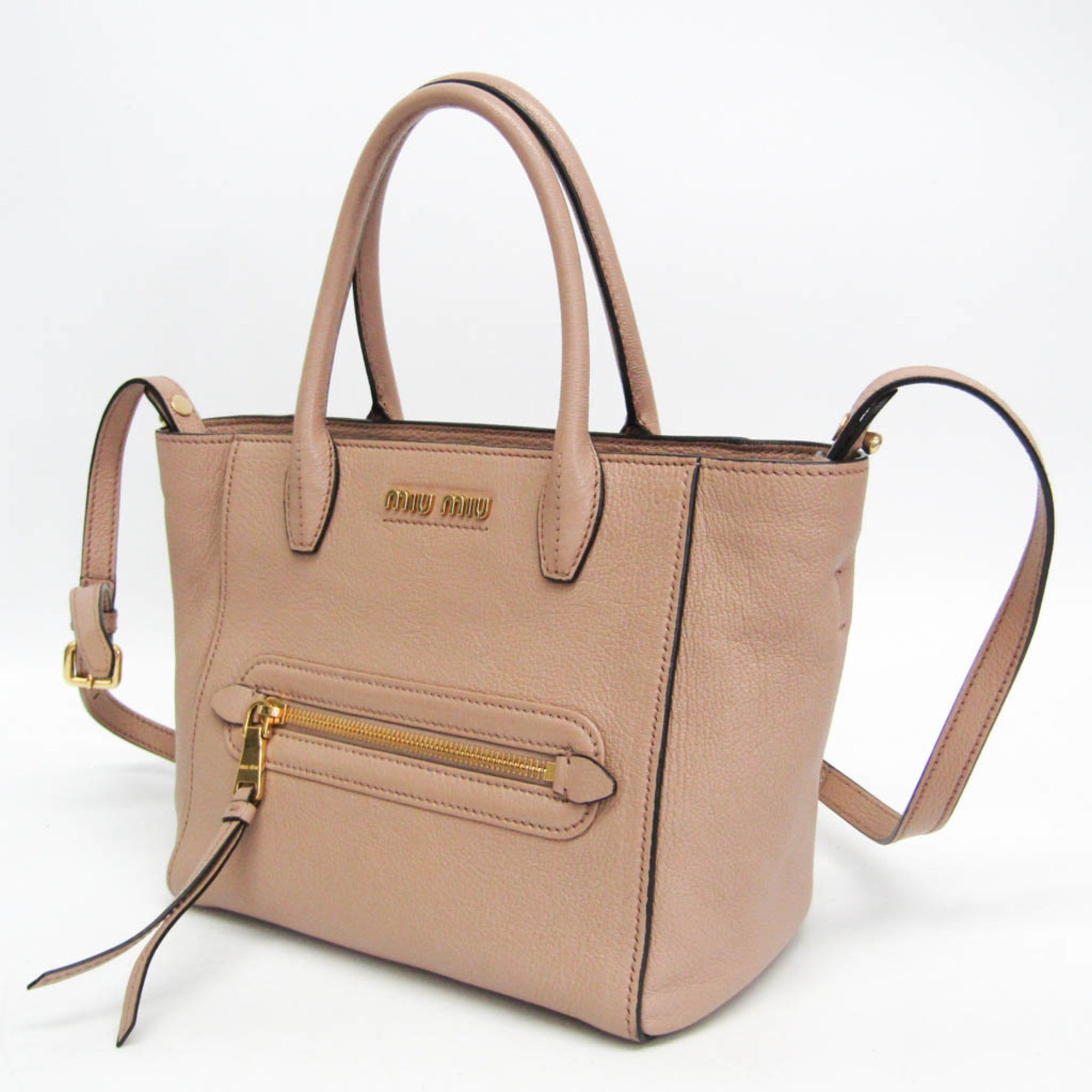 Miu Miu Madras · Leather