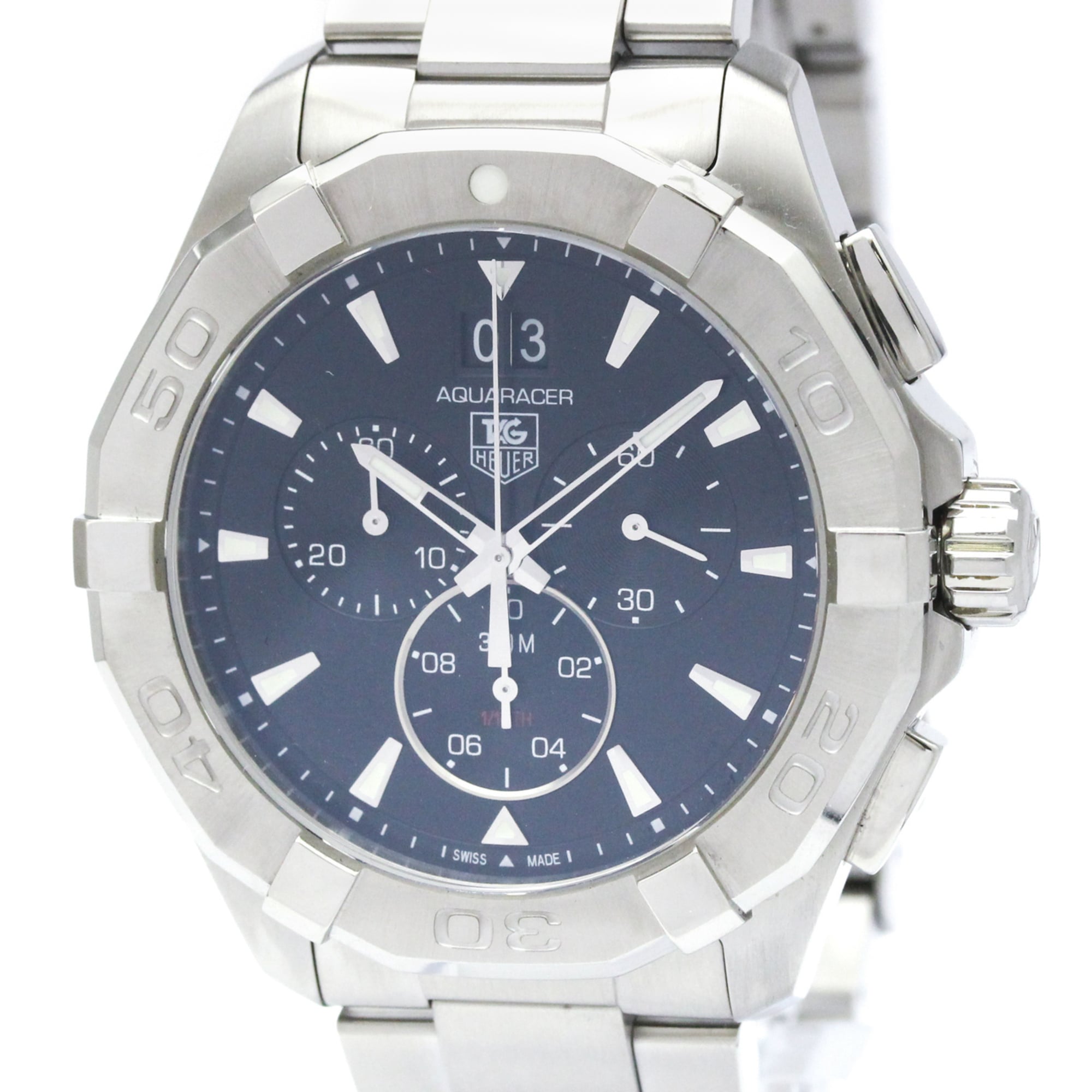 TAG Heuer Aquaracer 300M Chronograph · Steel