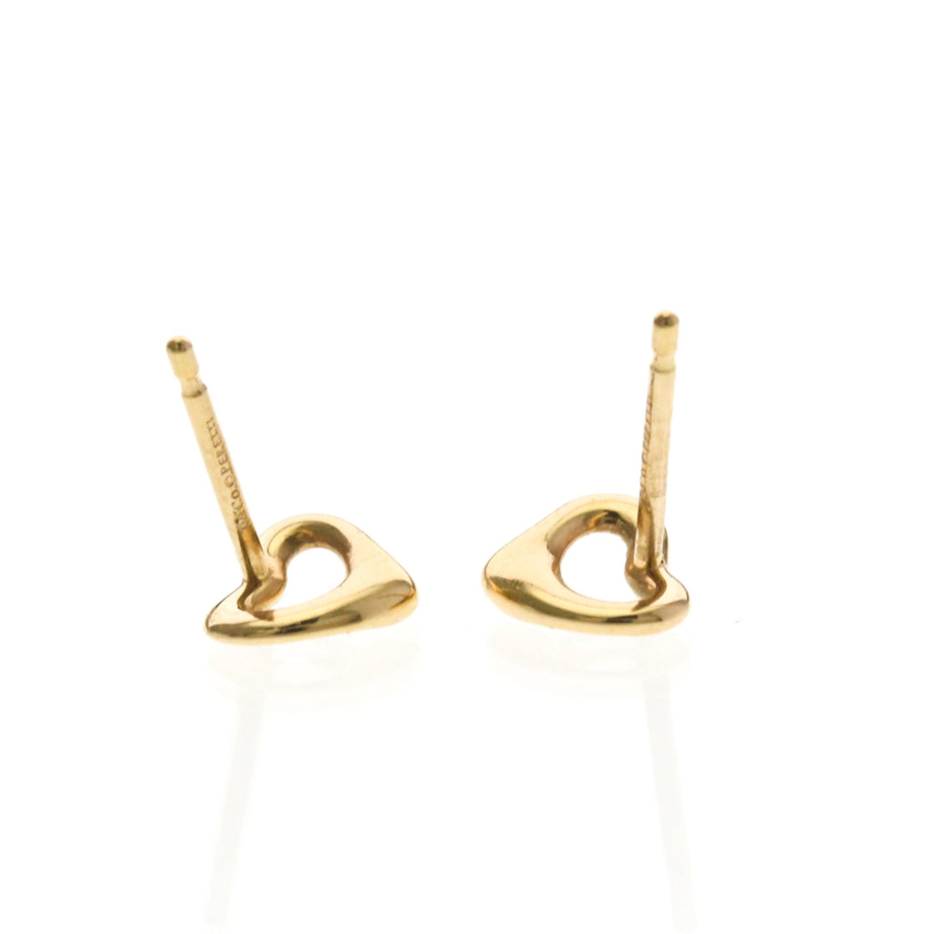 Tiffany Open Heart · Rose Gold · Studs