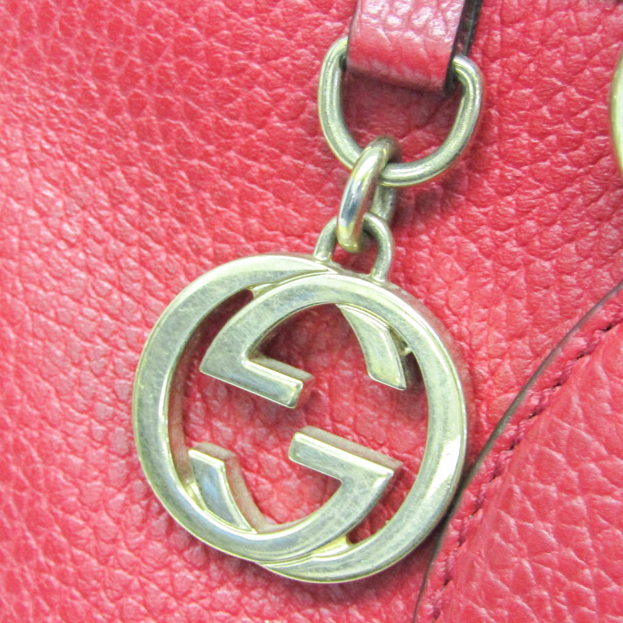 Gucci Interlocking G · Leather Handbag
