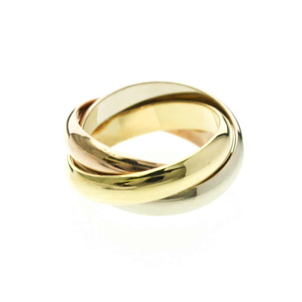 Cartier Trinity · Tri-Gold Ring