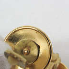 Hermes Horn Ribbon · Clip Earrings