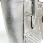Miu Miu Nappa Biker · Metallic Leather