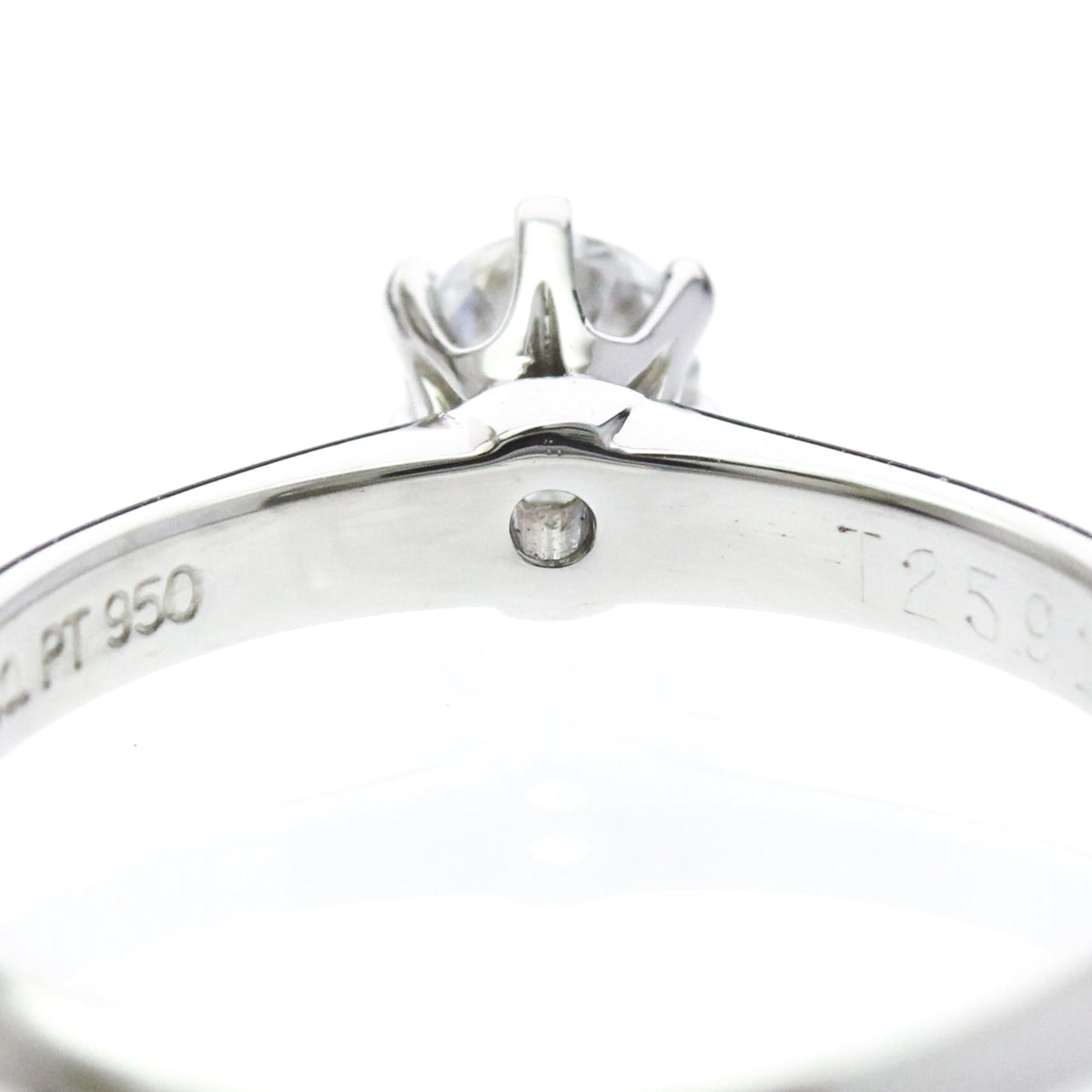 Tiffany Solitaire · 0.2ct Diamond · Platinum