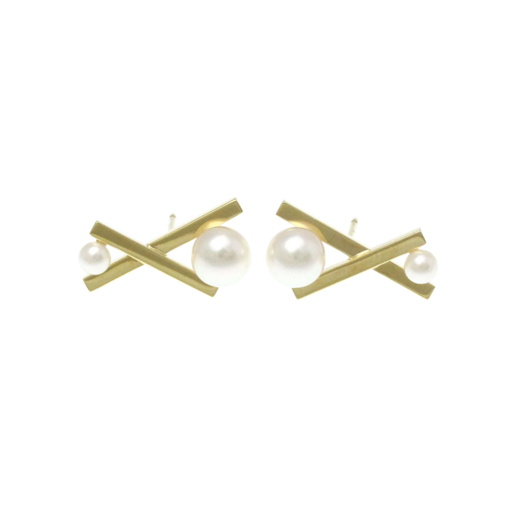 Tasaki Balance Cross · Pearl · 18K Gold