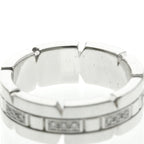 Cartier Tank Française · 18K White Gold · Diamond