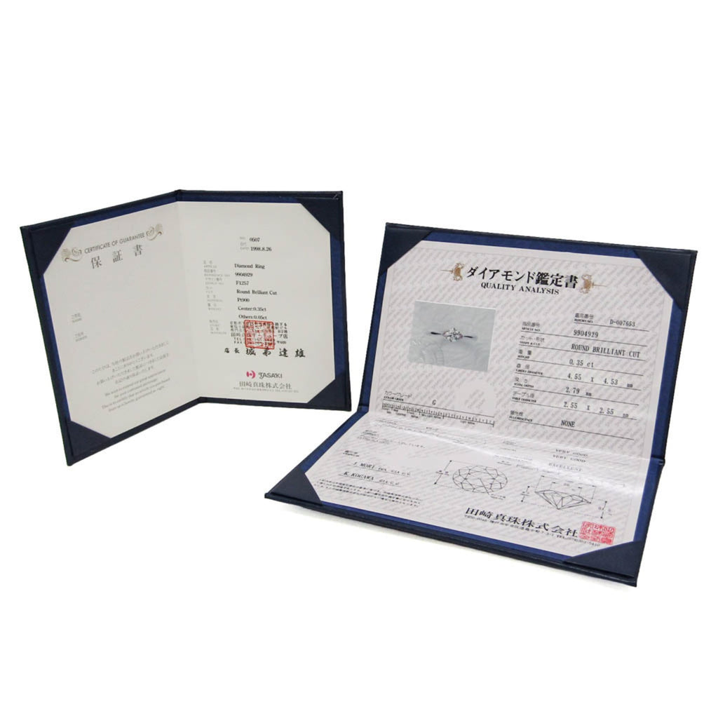 Tasaki Diamond · Platinum · Solitaire