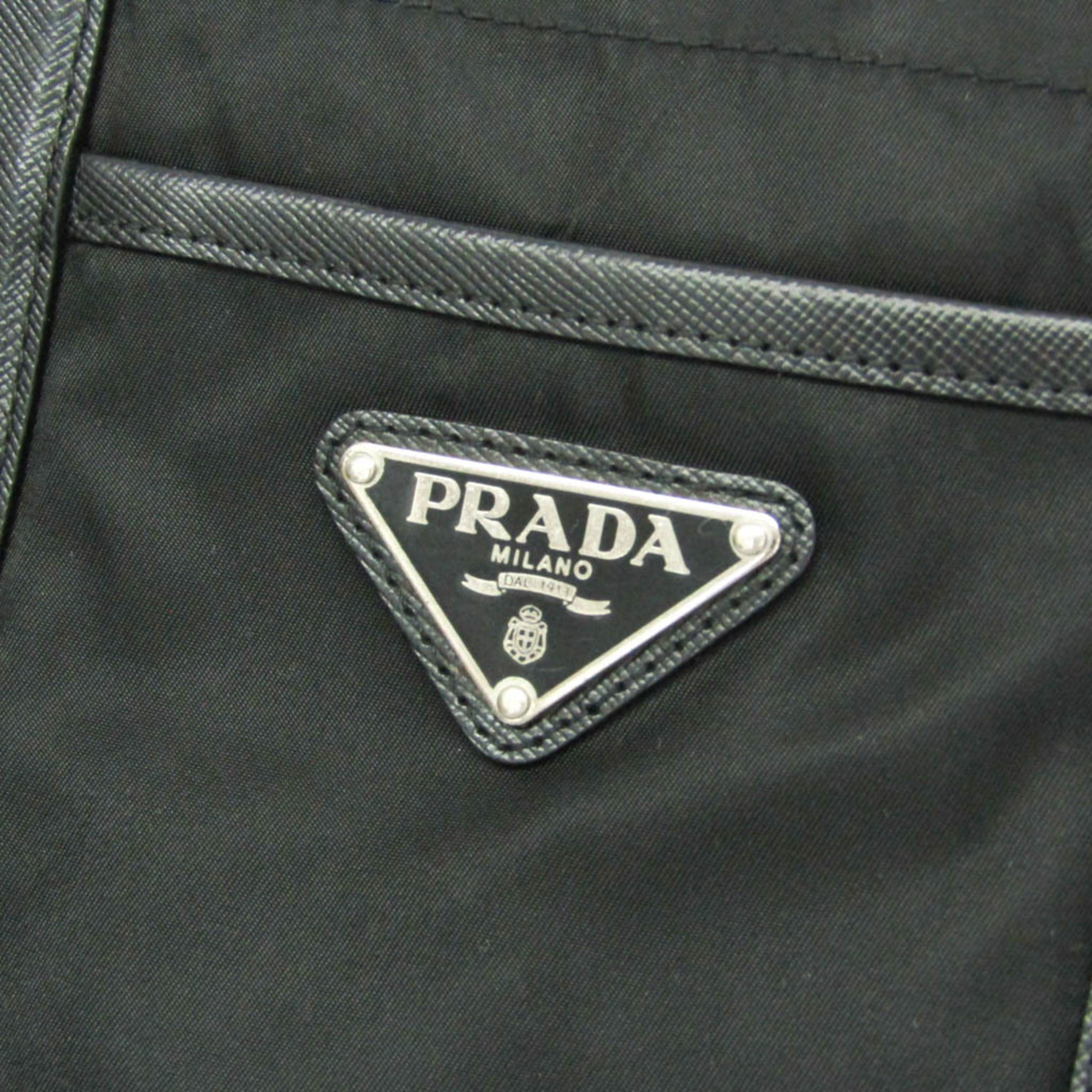 Prada Tessuto Saffiano · Nylon Tote