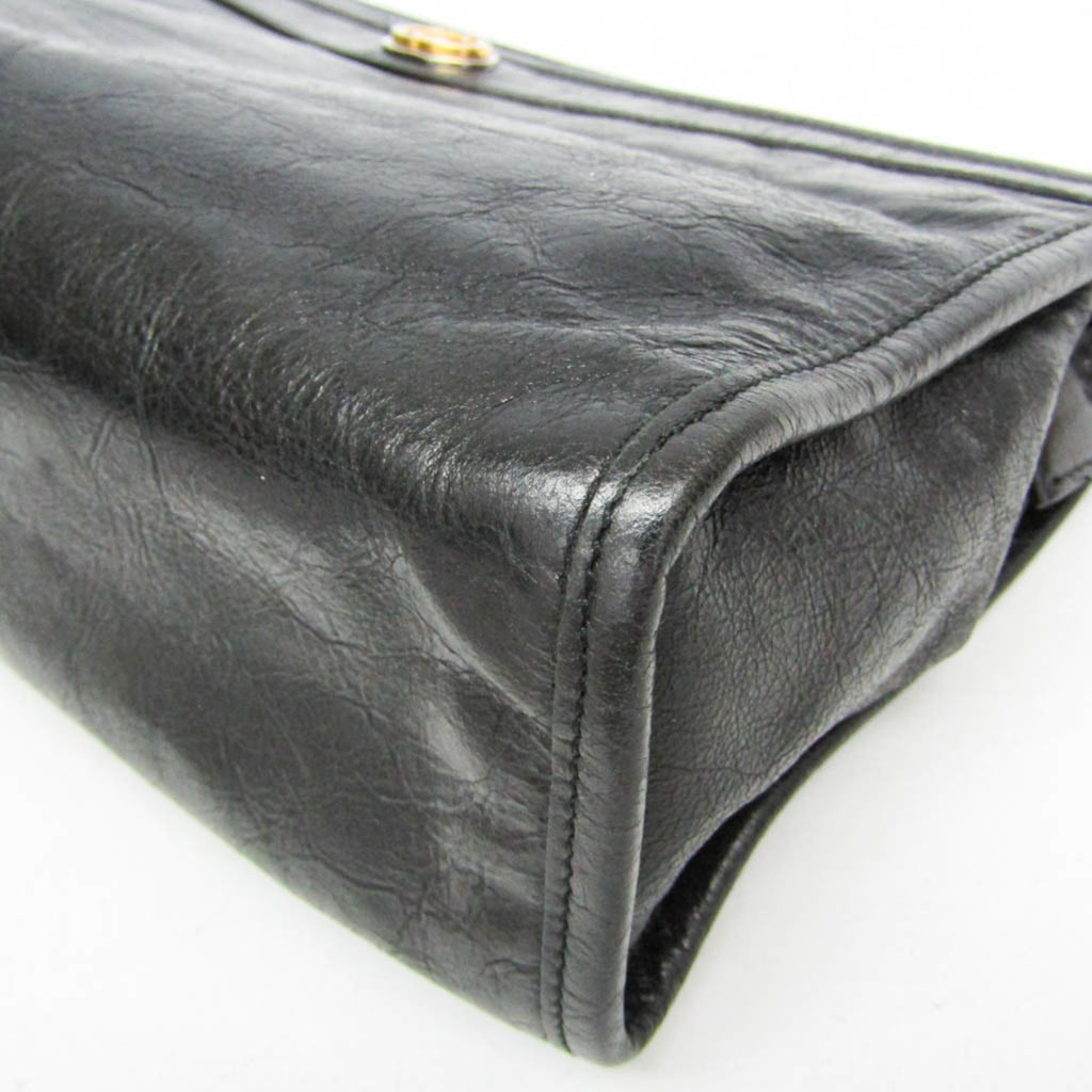 Gucci Interlocking · Leather Clutch