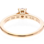 Cartier 1895 Solitaire · Rose Gold · Diamond