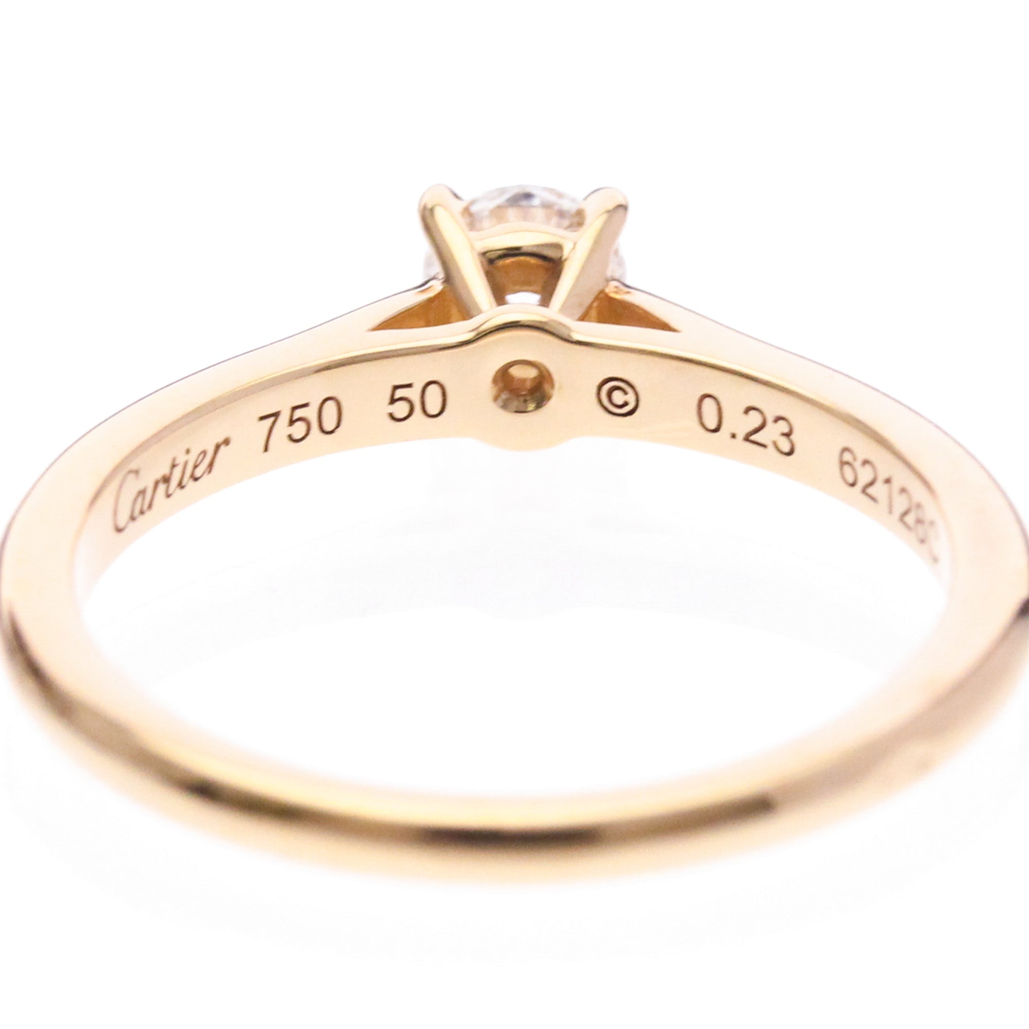 Cartier 1895 Solitaire · Rose Gold · Diamond