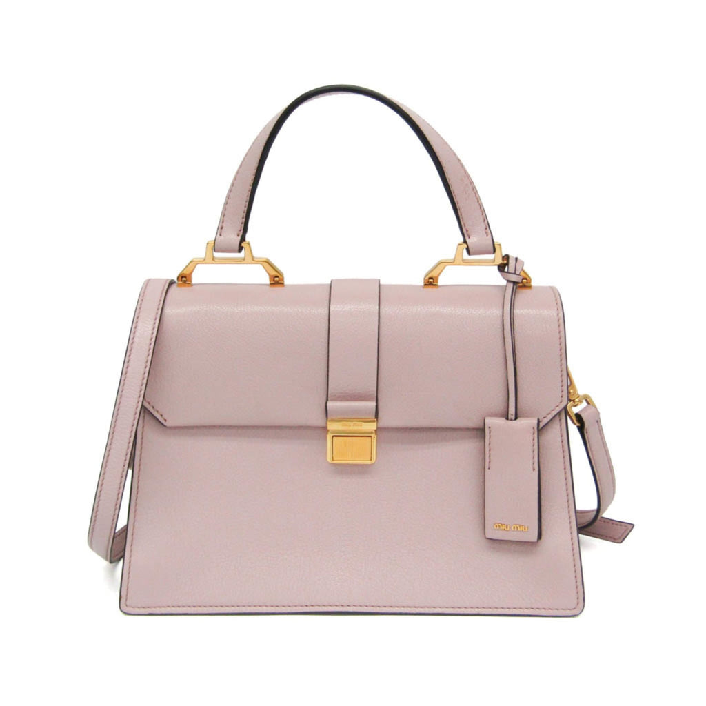 Miu Miu Madras · Leather