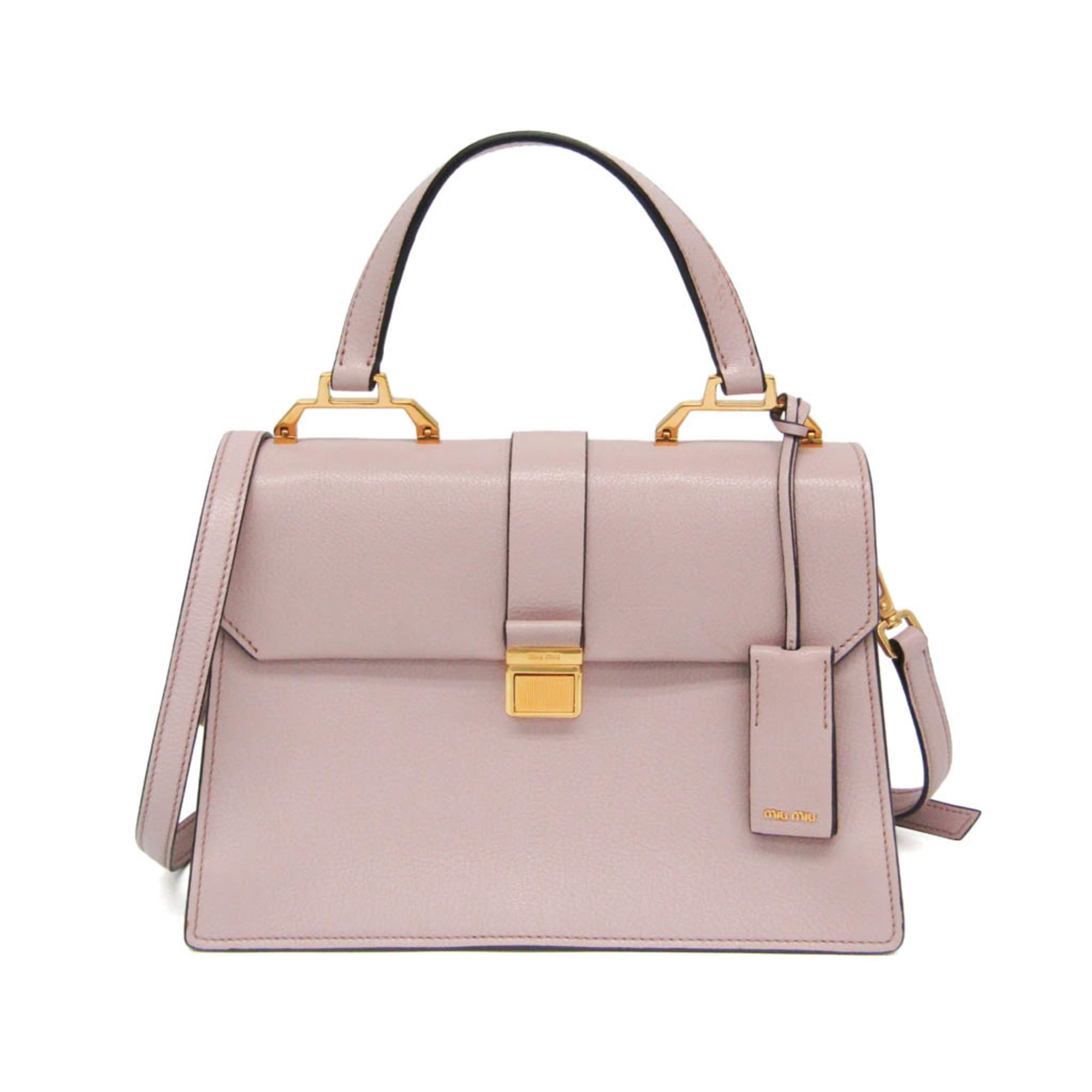 Miu Miu Madras · Leather