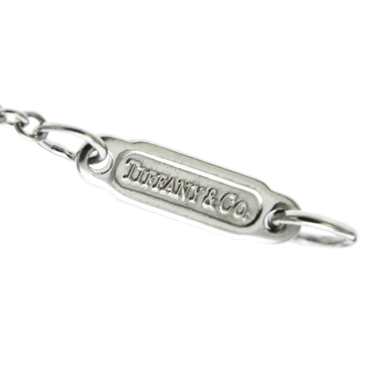 Tiffany Solitaire Diamond · Platinum Necklace