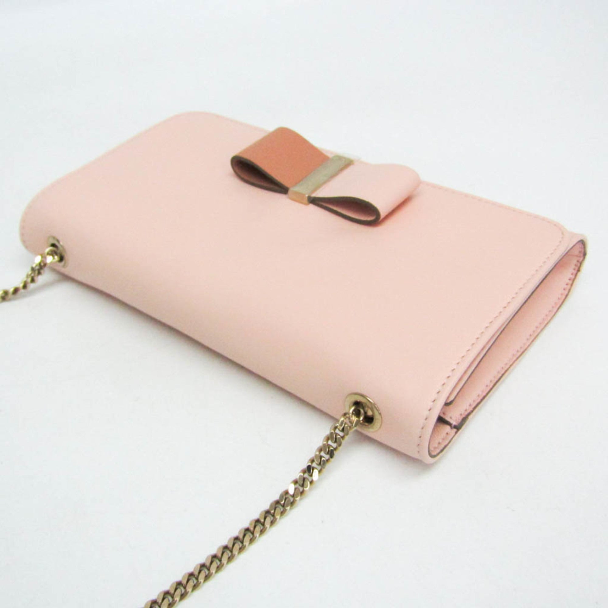 Chloé Ribbon Chain · Leather