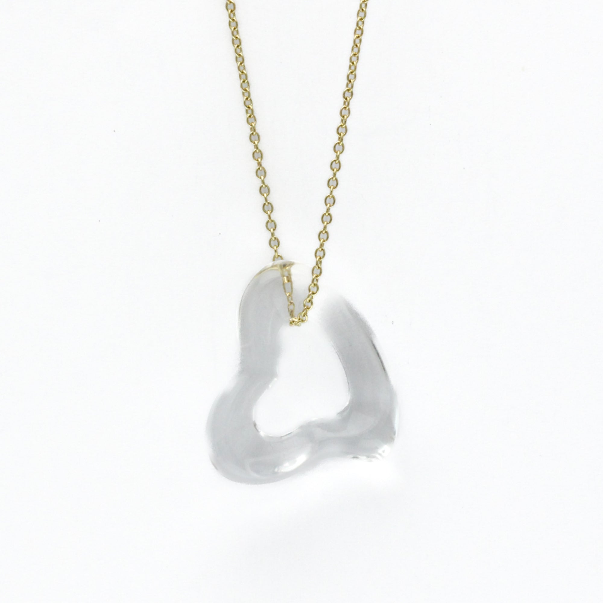 Tiffany Open Heart Lock · 18K Yellow Gold