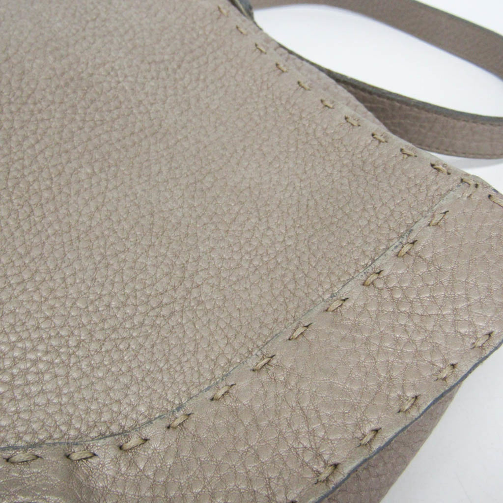 Fendi Selleria · Leather Messenger