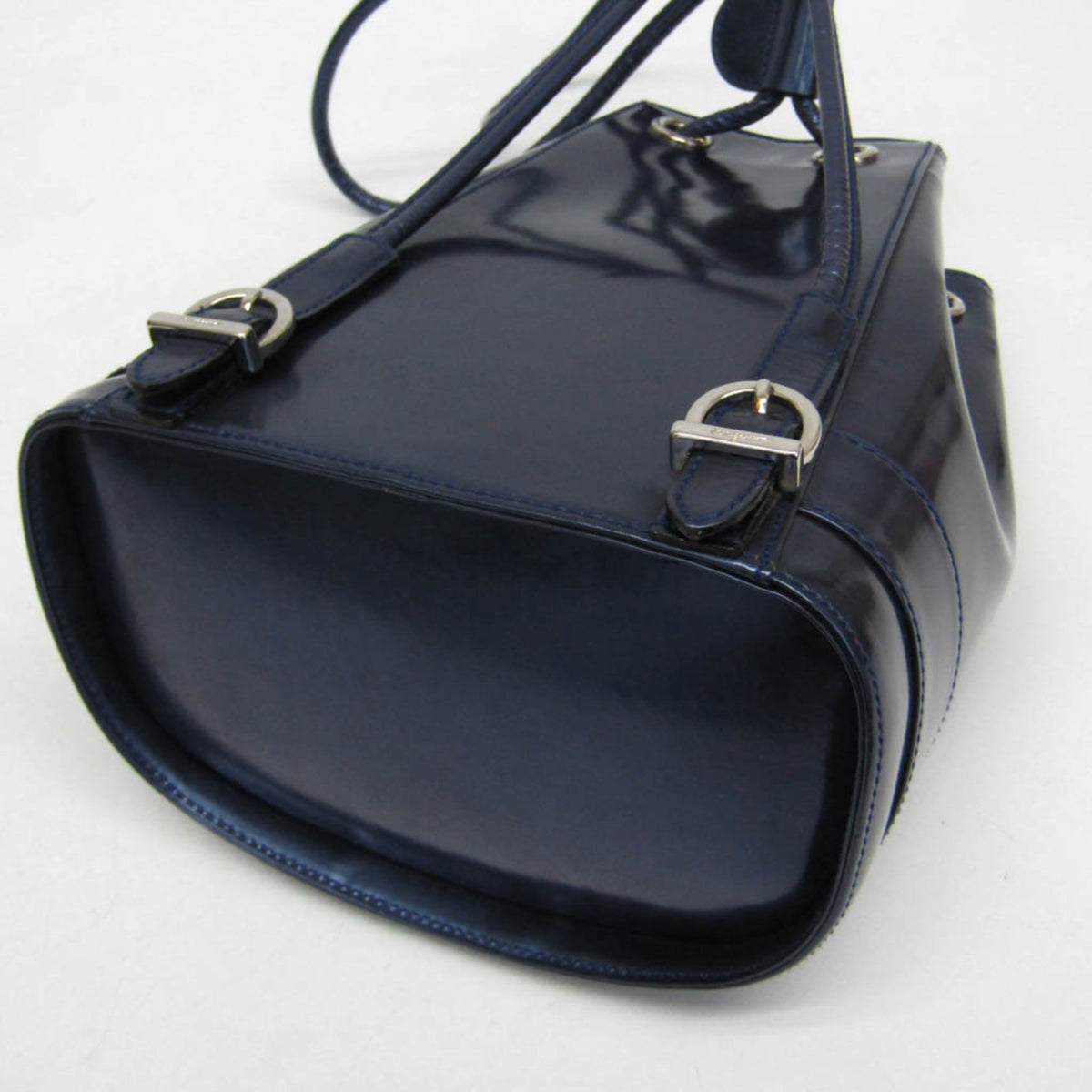 Salvatore Ferragamo Vara · Enamel Leather