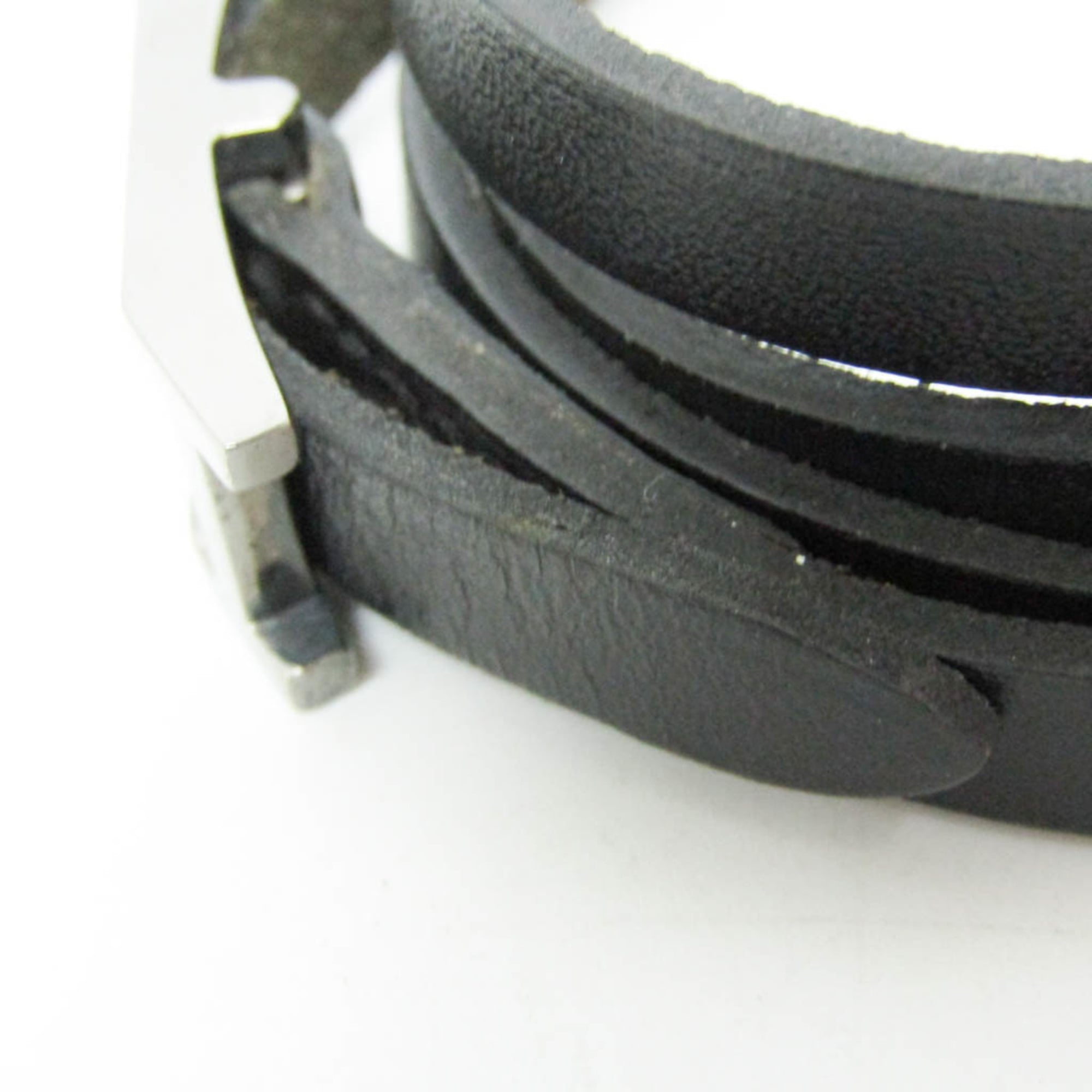 Hermès Hapi · Choker Bangle · Leather