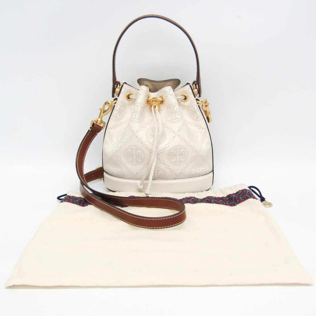 Tory Burch T Monogram · Perforated Bucket